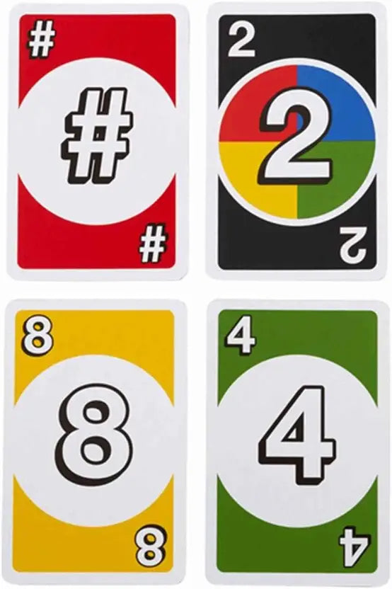 SALPITOYS Games DOS Family Card Game, From the Makers of UNO, with 108 Cards  (Multicolor)