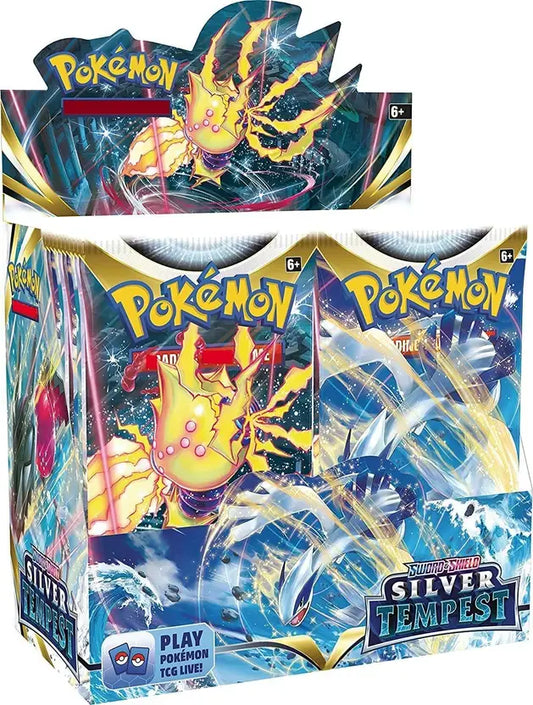 TOYTAL Poke Playing Card Sword & Silver Tempest - Booster Packs(36 Booster Pack)  (Multicolor)