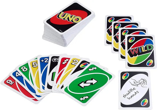 SALPITOYS Uno Playing Card Game for 7 Yrs and Above for Adult,set of 112 cards  (MULTI COLORS)