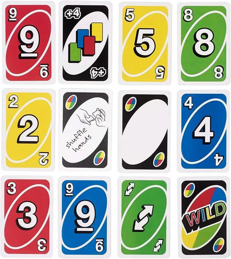 SALPITOYS Uno Playing Card Game for 7 Yrs and Above for Adult,set of 112 cards  (MULTI COLORS)