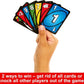 SALPITOYS UNO Show ‘em No Mercy Card Game in Storage & Travel Tin for Kids, Adults  (Multicolor)