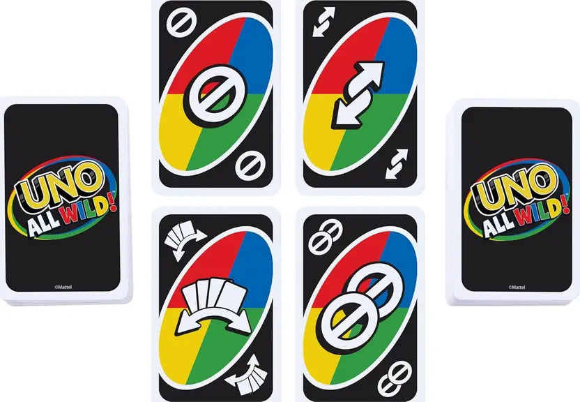 SALPITOYS UNO All Wild Card Game Cards, Gift for Kid, Family & Adult  (Multicolor)