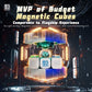 Speed Cube Sticker less Robot-Shape Display Box