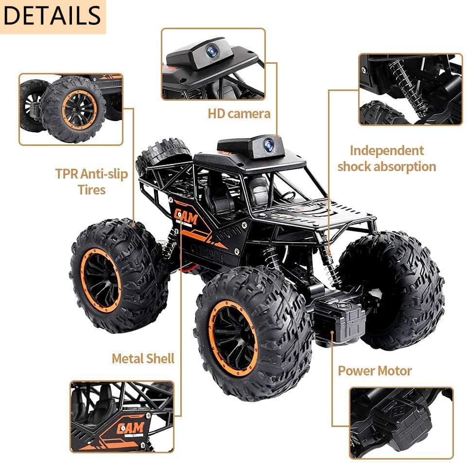 Remote Control CAR with 720P Hd FPV WiFi Camera
