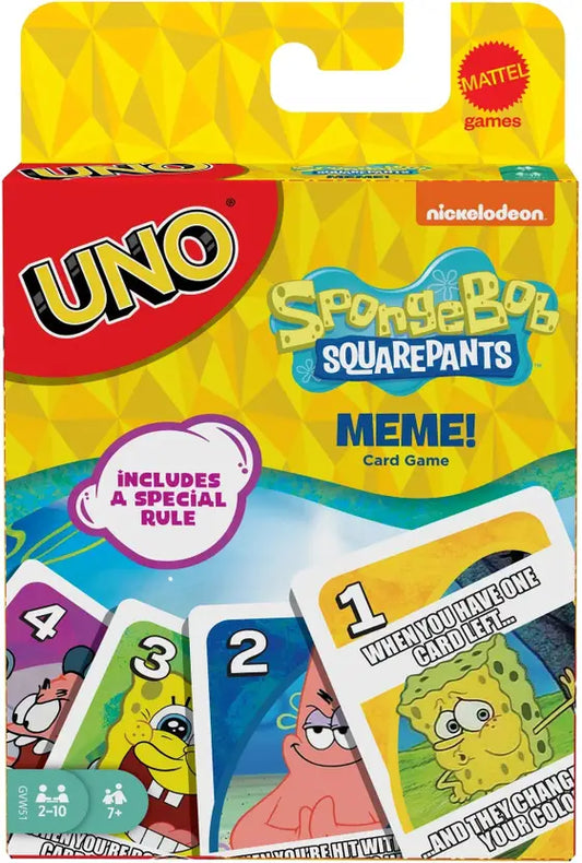 SALPITOYS UNO Spongebob Squarepants Card Game with 112 Cards  (Multicolor)