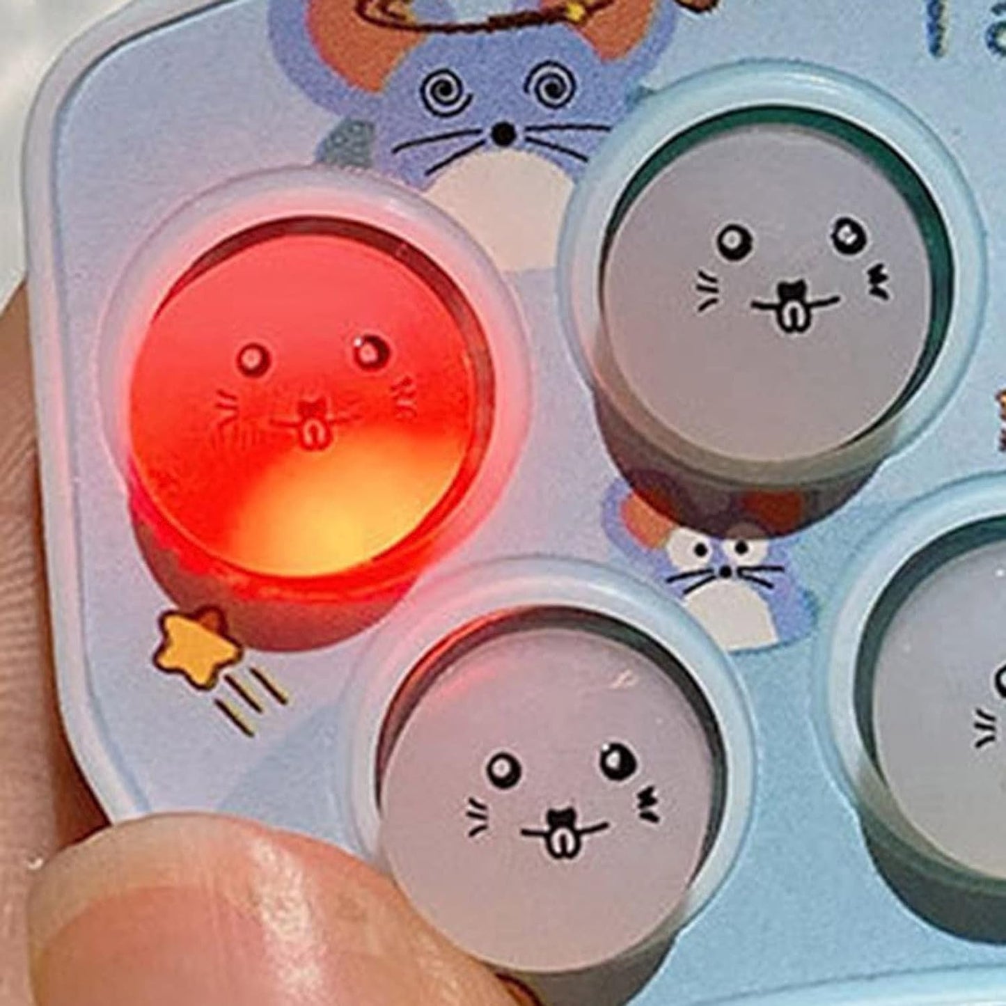 Mini Whack-A-Mole Game Keychain