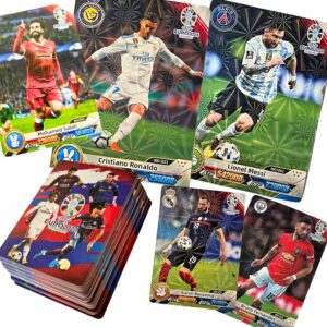 2024 Euro Soccer Cards – 100 of Your Favorite & Unique Soccer Player Cards – Great Gift & Game